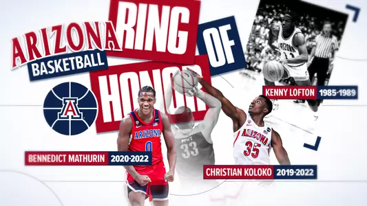 2023 Men's Basketball Ring of Honor Mathurin Koloko Lofton