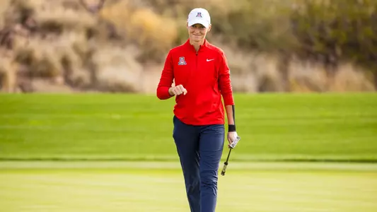 Gile Bite Starkute - GOLD CANYON, ARIZ. -- Women’s Golf competes in the 2024 Match in the Desert at Superstition Mountain Golf and Country Club.
Jan. 22, 2024.
Photo by Mike Christy / Arizona Athletics