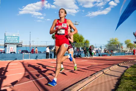 Sage Patzer - TUCSON, ARIZ. —Track and Field during the Desert Heat Classic at Drachman Stadium
April 27, 2024.
Photo by Rebecca Sasnett / Arizona Athletics