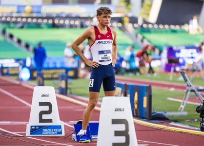 Yan Vazquez - EUGENE, ORE. -- Track and Field athletes compete during Day 1 of the 2024 NCAA Outdoor Track and Field National Championships at Hayward Field.
June 5, 2024.
Photo by Mike Christy / Arizona Athletics