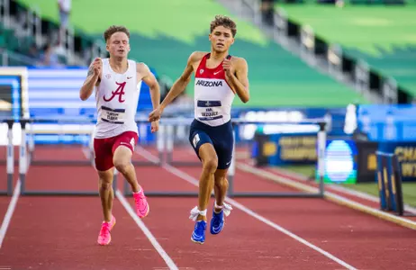 Yan Vazquez - EUGENE, ORE. -- Track and Field athletes compete during Day 1 of the 2024 NCAA Outdoor Track and Field National Championships at Hayward Field.
June 5, 2024.
Photo by Mike Christy / Arizona Athletics