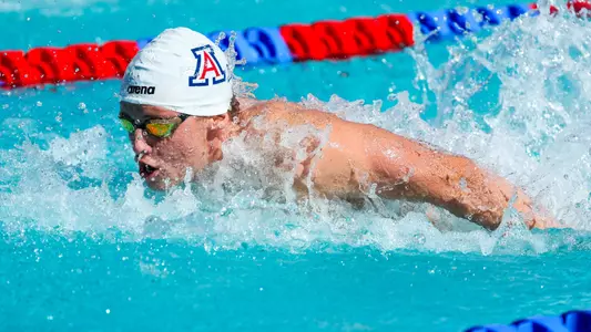 Joel Nace — TUCSON, ARIZ. -- Swimming and Diving vs. Utah at Hillenbrand Aquatic Center.
Oct. 26, 2024.
Photo by Mike Christy / Arizona Athletics