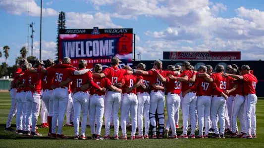 -TUCSON, ARIZ. -- Baseball vs. ASU, Game 3 at Hi Corbett Field.
March 17, 2024.
Photo by Marison Bilagody / Arizona Athletics