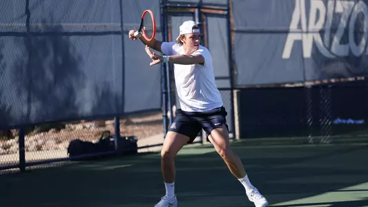 Herman Hoeyeraal - Tucson Arizona --
Jan. 14, 2024.
Photo by Regan Helfer / Arizona Athletics