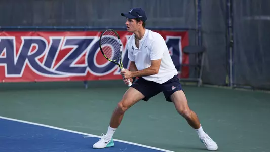 Nick Lagaev - Tucson Arizona
Jan. 28, 2024.
Photo by Reagan Helfer / Arizona Athletics