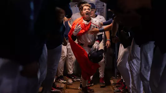Garen Caulfield -TUCSON, ARIZ. -- Baseball vs. UCLA, Game 1, at Hi Corbett Field.
March 28, 2024.
Photo by Marison Bilagody / Arizona Athletics