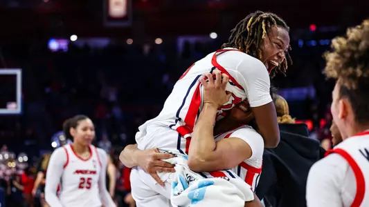 Kailyn Gilbert (15), Esmery Martinez (12) - TUCSON, ARIZ. -- Women’s Basketball vs. Utah.
Jan. 7, 2024.
Photo by Ary Frank / Arizona Athletics