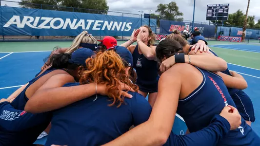 Karissa Ghigiarelli - TUCSON, ARIZ. -- Women’s Tennis vs San Diego State at LaNelle Robson Tennis Center
Feb. 2, 2024.
Photo by Rebecca Sasnett / Arizona Athletics