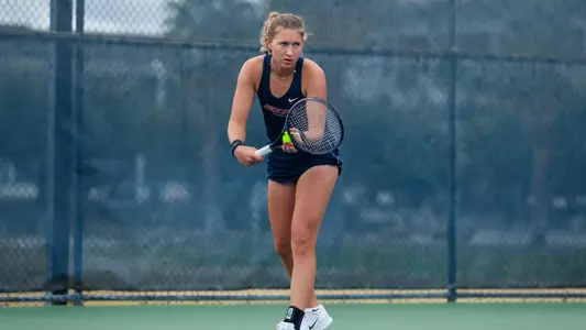 Martyna Ostrzygalo - TUCSON, ARIZ. -- Women’s Tennis vs San Diego State at LaNelle Robson Tennis Center
Feb. 2, 2024.
Photo by Rebecca Sasnett / Arizona Athletics