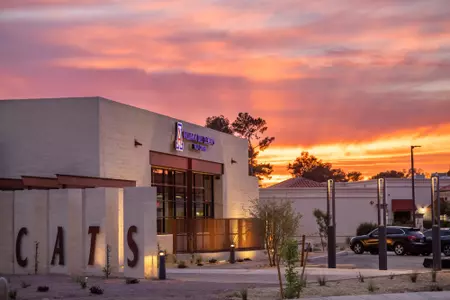 TUCSON, ARIZ. -- Grand opening of the William M. "Bill" Clements Golf Center.
April 18, 2024.
Photo by Mike Christy / Arizona Athletics