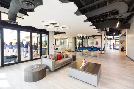 - TUCSON, ARIZ. -- Grand opening of the William M. "Bill" Clements Golf Center.
April 18, 2024.
Photo by Mike Christy / Arizona Athletics