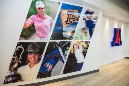 - TUCSON, ARIZ. -- Grand opening of the William M. "Bill" Clements Golf Center.
April 18, 2024.
Photo by Mike Christy / Arizona Athletics