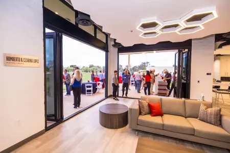- TUCSON, ARIZ. -- Grand opening of the William M. "Bill" Clements Golf Center.
April 18, 2024.
Photo by Mike Christy / Arizona Athletics