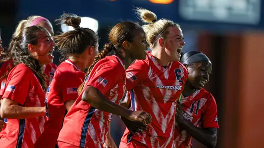 Megan Chelf Goal Celebration