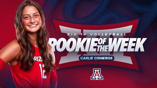 Carlie Cisneros Big 12 Rookie of the Week