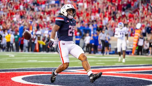 running back Quincy Craig (24) — TUCSON, ARIZ. -- Football vs. Kansas at Arizona Stadium.
Nov. 8, 2025.
Photo by Mike Christy / Arizona Athletics