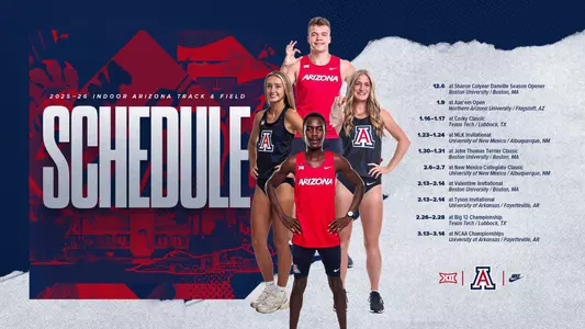 Track & Field 2025-26 Indoor Schedule