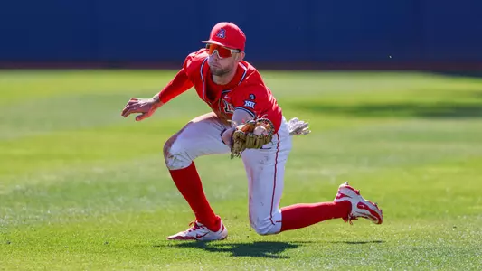 Brendan Summerhill - TUCSON, ARIZ. -- Baseball vs. San Diego, Game Three, at Hi Corbett Field.
Feb. 23, 2025.
Photo by Marison Bilagody / Arizona Athletics
