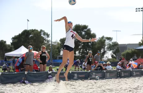 Beach VB Action Shot
