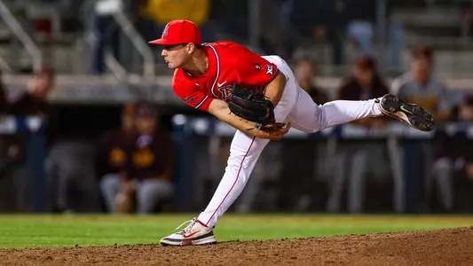 Tony Pluta - TUCSON, ARIZ. -- Baseball vs. ASU at Hi Corbett Field.
March 11, 2025.
Photo by Marison Bilagody / Arizona Athletics