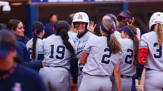 Kaiah Altmeyer Home Run Celebration