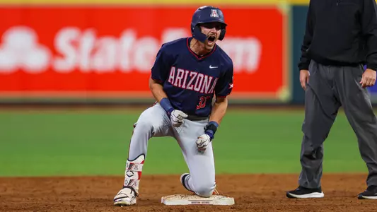 Maddox Mihalakis - HOUSTON, TEXAS -- Baseball vs. Texas A&M in The Astros Foundation College Classic at Daikin Park.
Feb. 28, 2025.
Photo by Marison Bilagody / Arizona Athletics