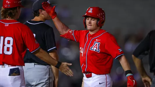 Mason White - TUCSON, ARIZ. -- Baseball vs. Grand Canyon University at Hi Corbett Field.
April 15, 2025.
Photo by Marison Bilagody / Arizona Athletics