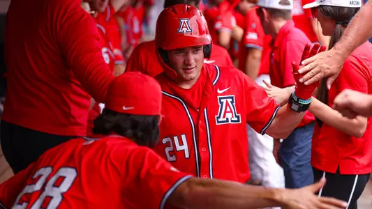 Mason White - TUCSON, ARIZ. -- Baseball vs. Utah, Game Three, at Hi Corbett Field.
May 11, 2025.
Photo by Marison Bilagody / Arizona Athletics