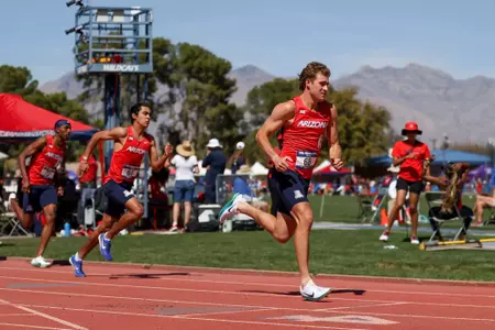 Cade Russo - TUCSON, ARIZ. -- Men’s & Women’s Track and Field: Willie Williams Classic, Day 2 at Drachman Stadium March 22, 2025.
Photo by Catherine Regan / Arizona Athletics