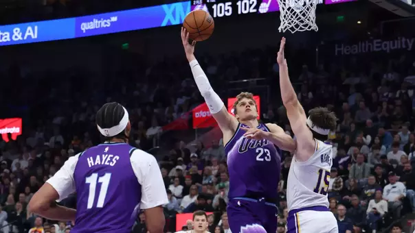 NBA: Los Angeles Lakers at Utah Jazz