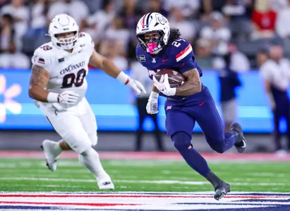 running back Quincy Craig (24) — TUCSON, ARIZ. -- Football vs. Cincinnati at Casino Del Sol Stadium.
Oct. 3, 2026.
Photo by Mike Christy / Arizona Athletics