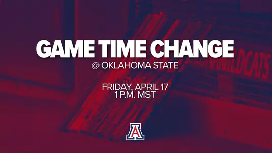 Softball Game Time Change Graphic Oklahoma State