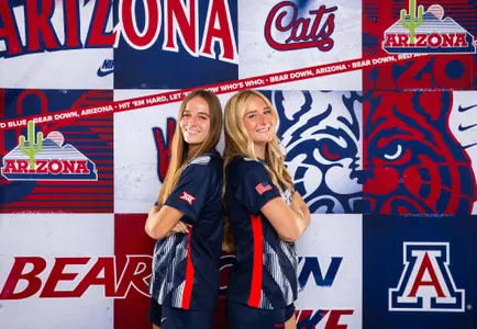 Ally Brown and Lainey Swanson signed