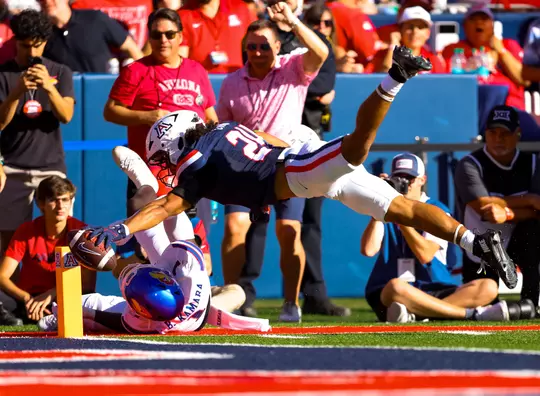 running back Quincy Craig (24) — TUCSON, ARIZ. -- Football vs. Kansas at Arizona Stadium.
Nov. 8, 2025.
Photo by Mike Christy / Arizona Athletics