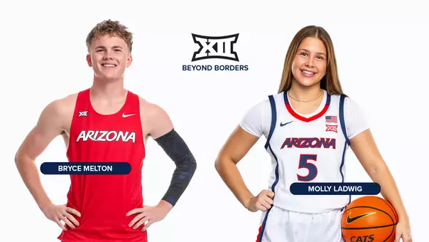 Bryce Melton and Molly Ladwig Big 12 Beyond Borders