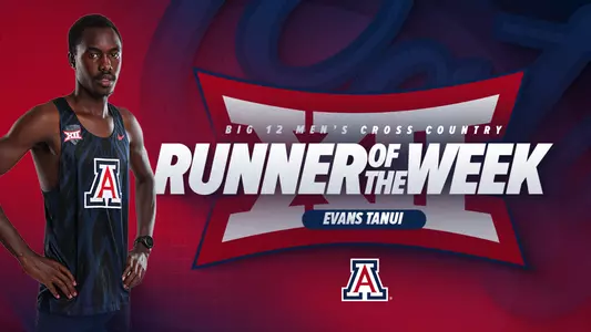 Evans Tanui Big 12 Men's Co Runner of the Week