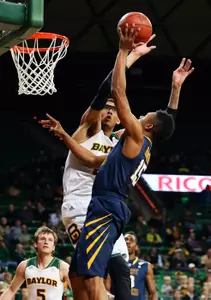 Isaiah Austin leads the Big 12 with 2.9 blocks per game.