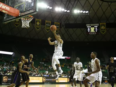 Al Freeman has scored 8 points in each of Baylor's two home games this season.