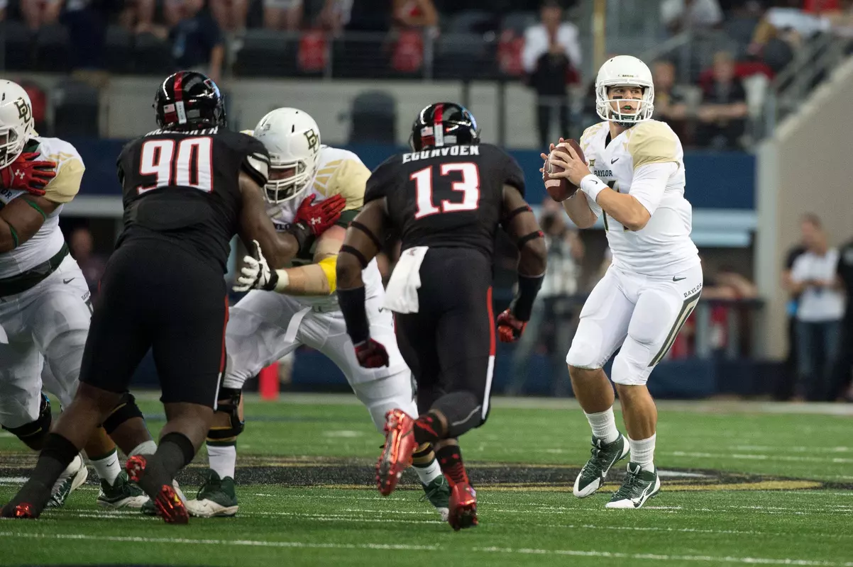 Quarterback Bryce Petty threw for 210 yards and two touchdowns on Saturday.