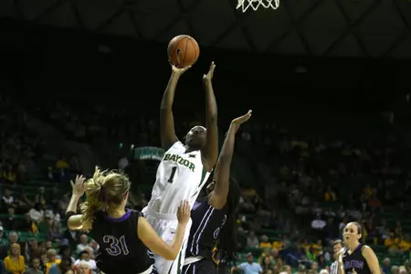 Freshman Dekeiya Cohen is the first Lady Bear to earn Big 12 weekly honors this season.