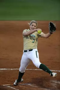 Heather Stearns improved to 4-0 on the season with another strong start vs. Iowa