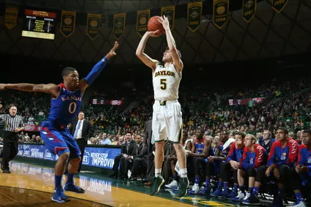 Brady Heslip has earned Academic All-Big 12 honors in all three seasons playing at Baylor.
