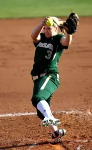 Heather Stearns went 2-0 with a 0.43 ERA over the weekend to earn the Big 12 POW