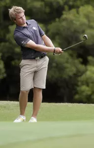 Andreas Gjesteby is tied for 19th place entering Sunday's final round.