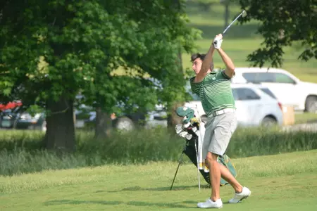 Filippo Zucchetti leads the team at 8-over 148 through 36 holes.
