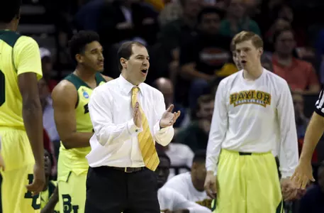 Head coach Scott Drew is entering his 12th season at Baylor.