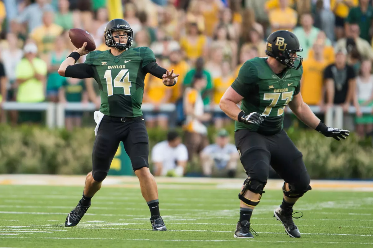 Quarterback Bryce Petty threw for two touchdowns.