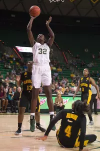 Beatrice Mompremier earned her first Big 12 Freshman of the Week honor.