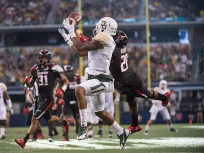 Corey Coleman and Baylor take the field Feb. 24 to start Spring 2015 workouts.