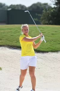 Hayley Davis recorded her fourth top-20 finish in six tournaments this year.